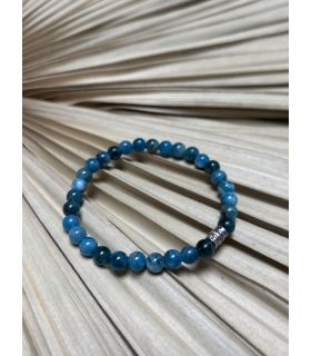 Bracelet élastique en Apatite 6mm