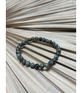 Bracelet élastique en Turquoise 6mm