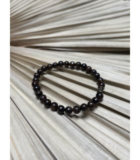Bracelet élastique en Bronzite 6mm