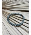 Bracelet élastique en Jade Birmanie 6mm