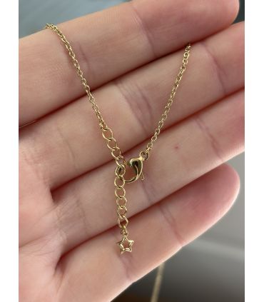 Pendentif en Améthyste Plaqué Or trèfle