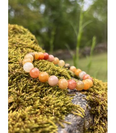 Bracelet en Jade jaune taille homme