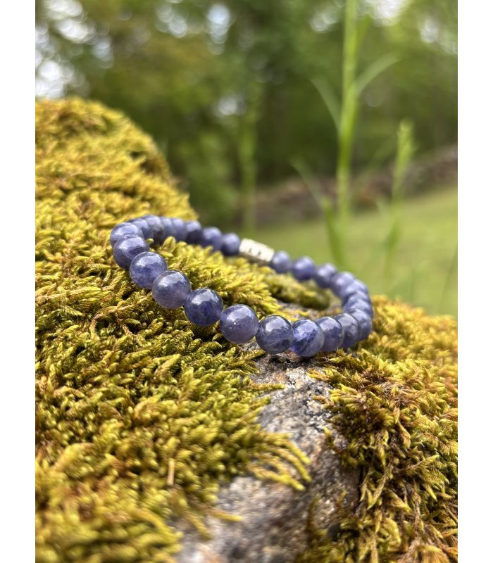 Bracelet en Iolite taille homme