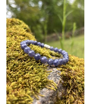Bracelet en Iolite taille homme