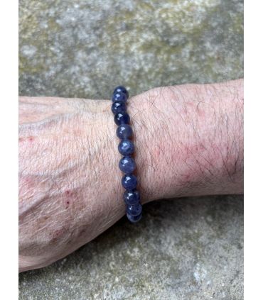 Bracelet en Iolite taille homme