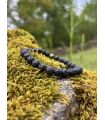 Bracelet en lave 8mm taille homme
