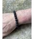 Bracelet en lave 8mm taille homme